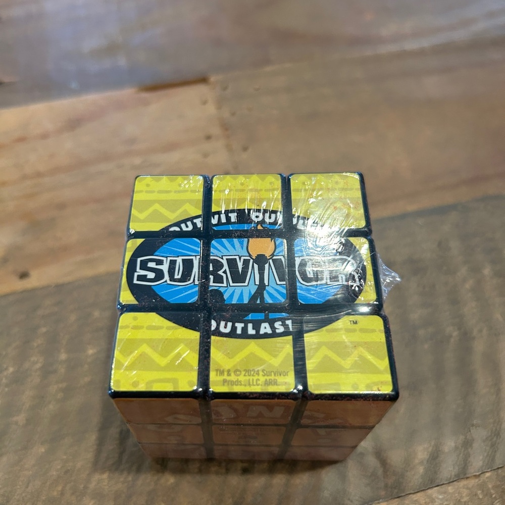 Survivor Themed Puzzle Cube